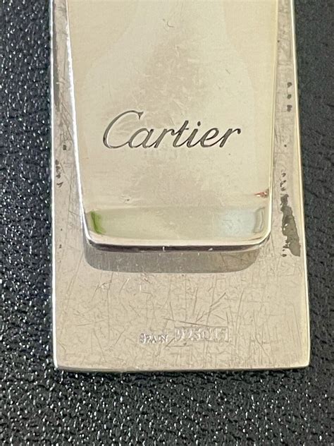 replica cartier money clip|cartier money clip sterling silver.